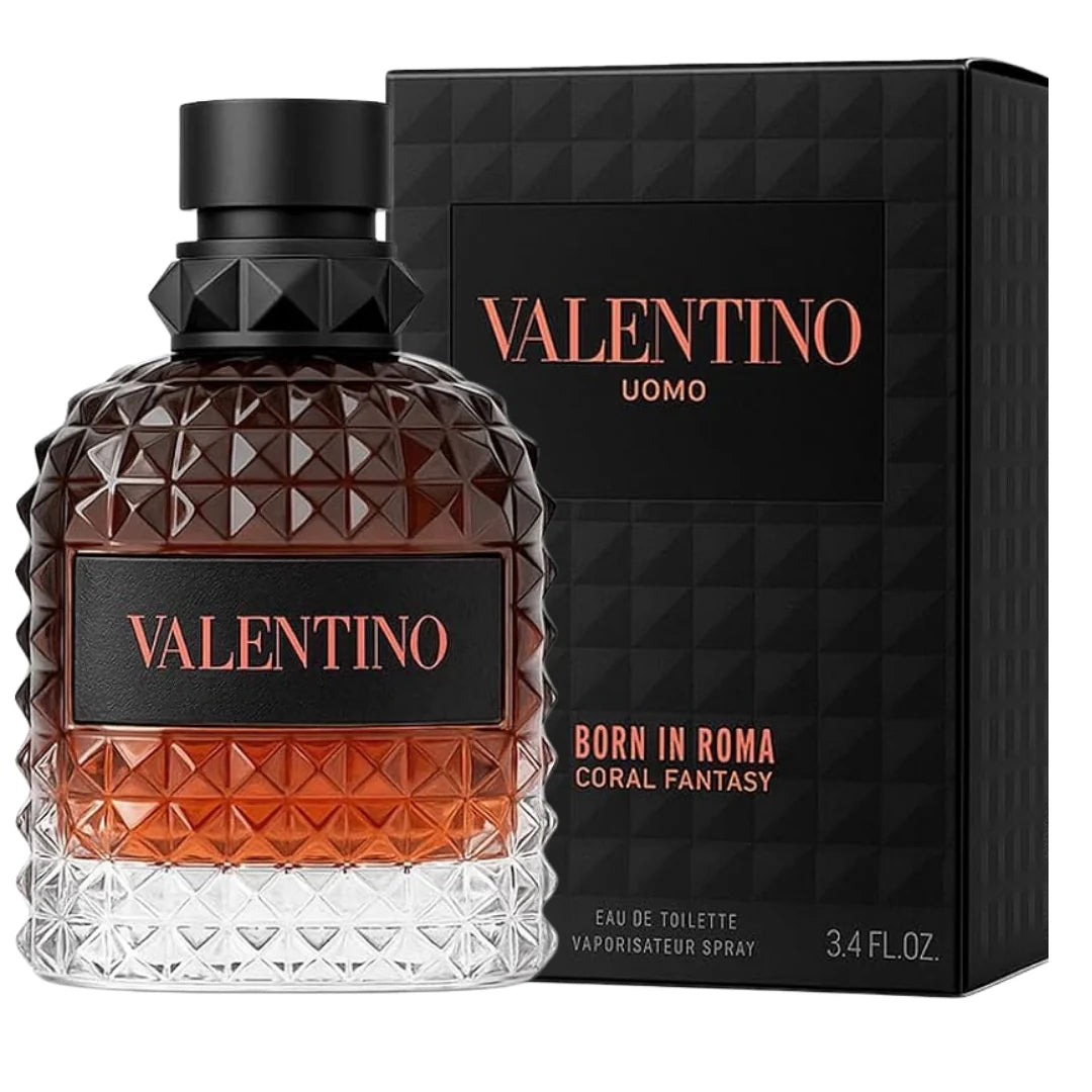 Valentino Uomo Born in Roma Coral Fantasy Eau de Toilette 3.4 oz
