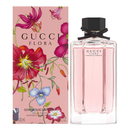 GUCCI FLORA GORGEOUS GARDENIA 3.4 EDT SP - dejavuperfumes, perfumes, fragrances
