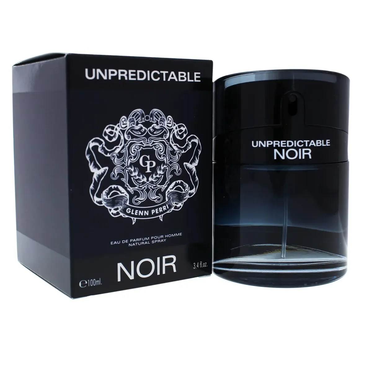 Glenn Perri Unpredictable Noir Pour Homme Eau de Parfum 3.4 oz