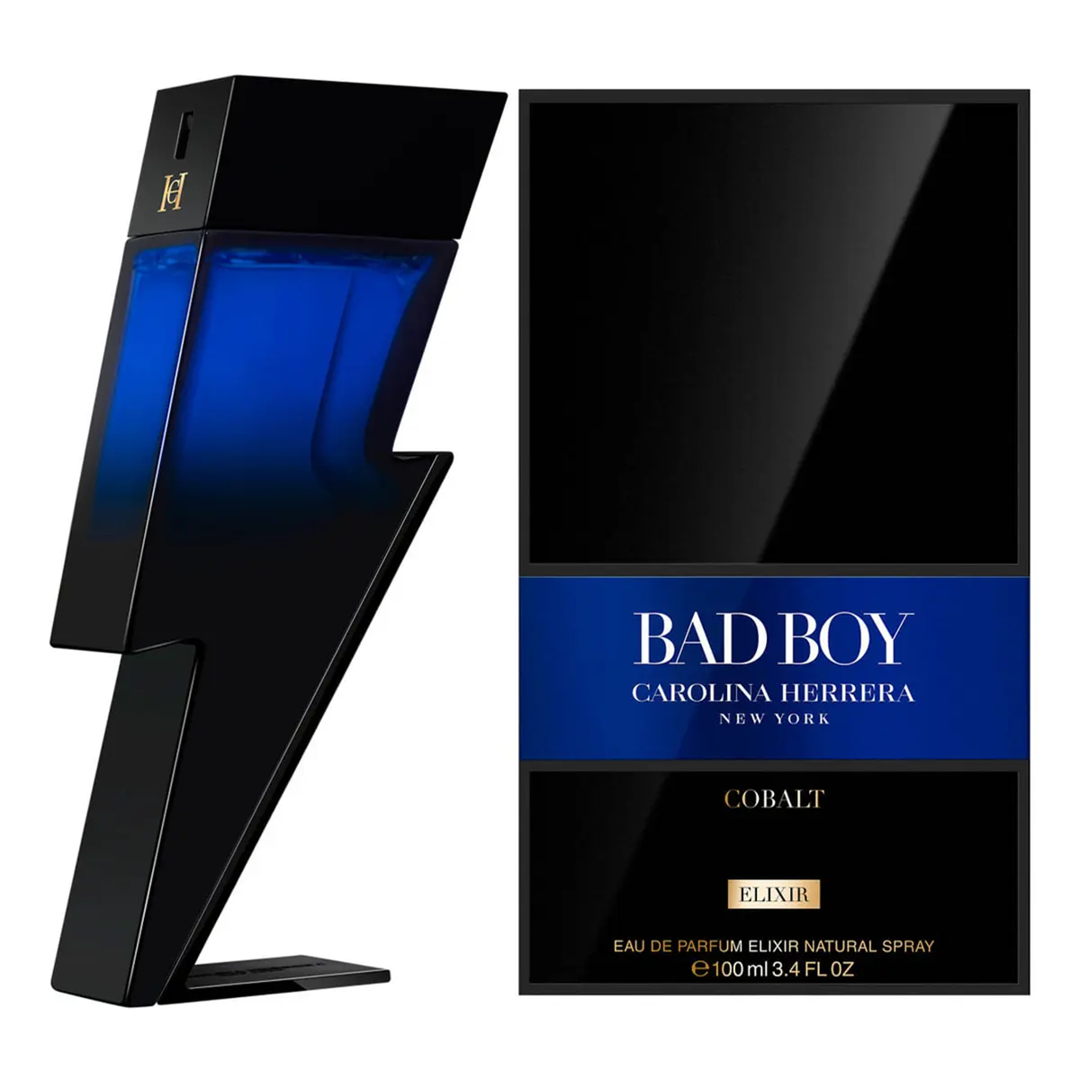 Carolina Herrera Bad Boy Cobalt Eau de Parfum 3.4 oz