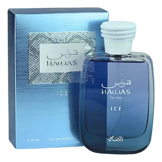 Rasasi Hawas Ice For Him Eau de Parfum 3.4 oz