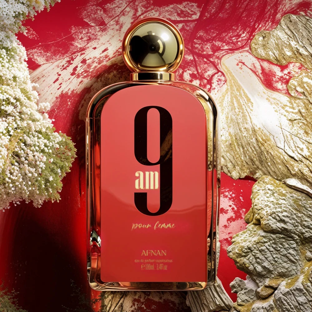 Afnan 9 AM Pour Femme Eau de Parfum 3.4 oz