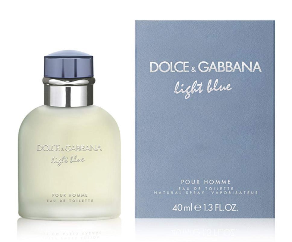 DOLCE & GABBANA LIGHT BLUE EDT FOR MEN - dejavuperfumes, perfumes, fragrances