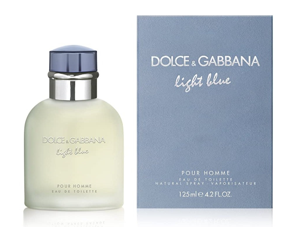 DOLCE & GABBANA LIGHT BLUE EDT FOR MEN - dejavuperfumes, perfumes, fragrances