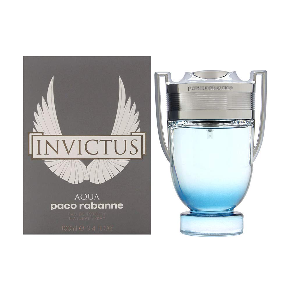 PACO INVICTUS AQUA 3.4 EDT SP FOR MEN - dejavuperfumes, perfumes, fragrances