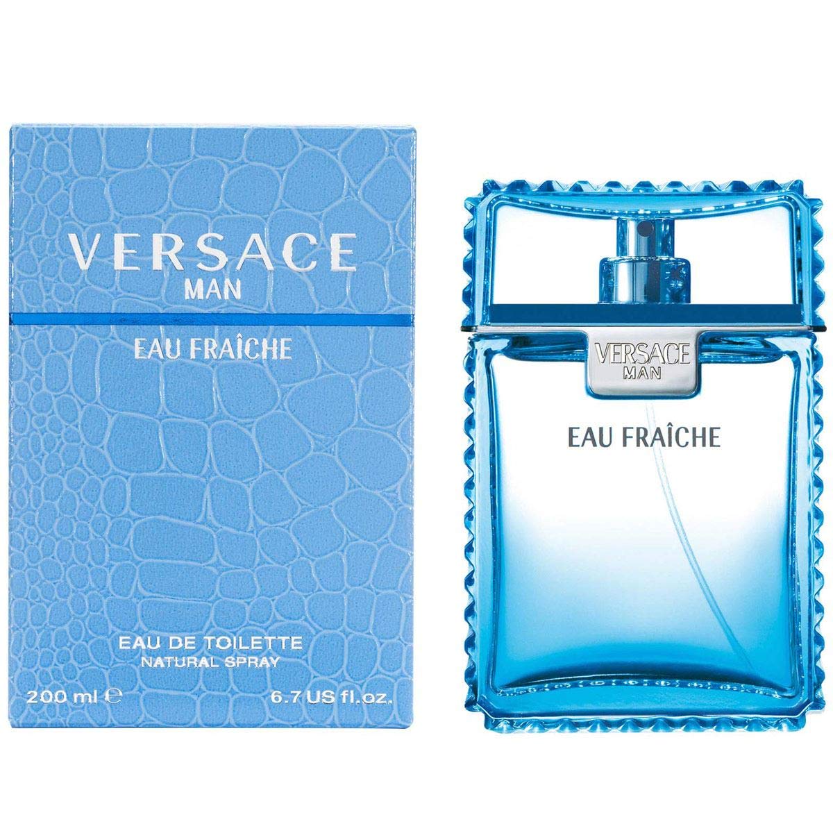 VERSACE EAU FRAICHE EDT SP FOR MEN - dejavuperfumes, perfumes, fragrances