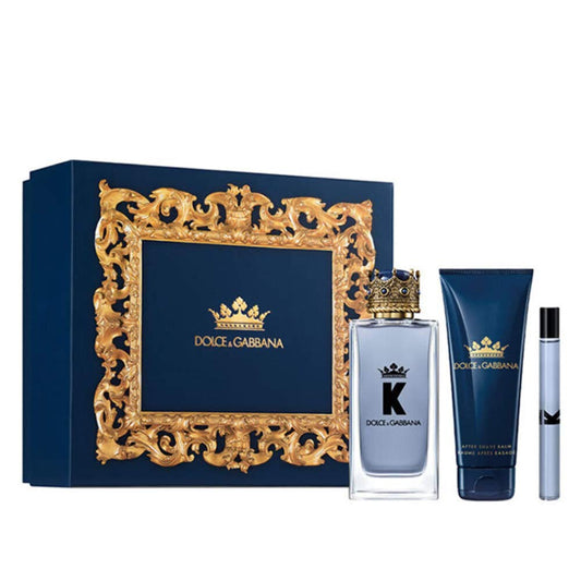 Dolce & Gabbana K for Men 3-Piece Gift Set - dejavuperfumes, perfumes, fragrances