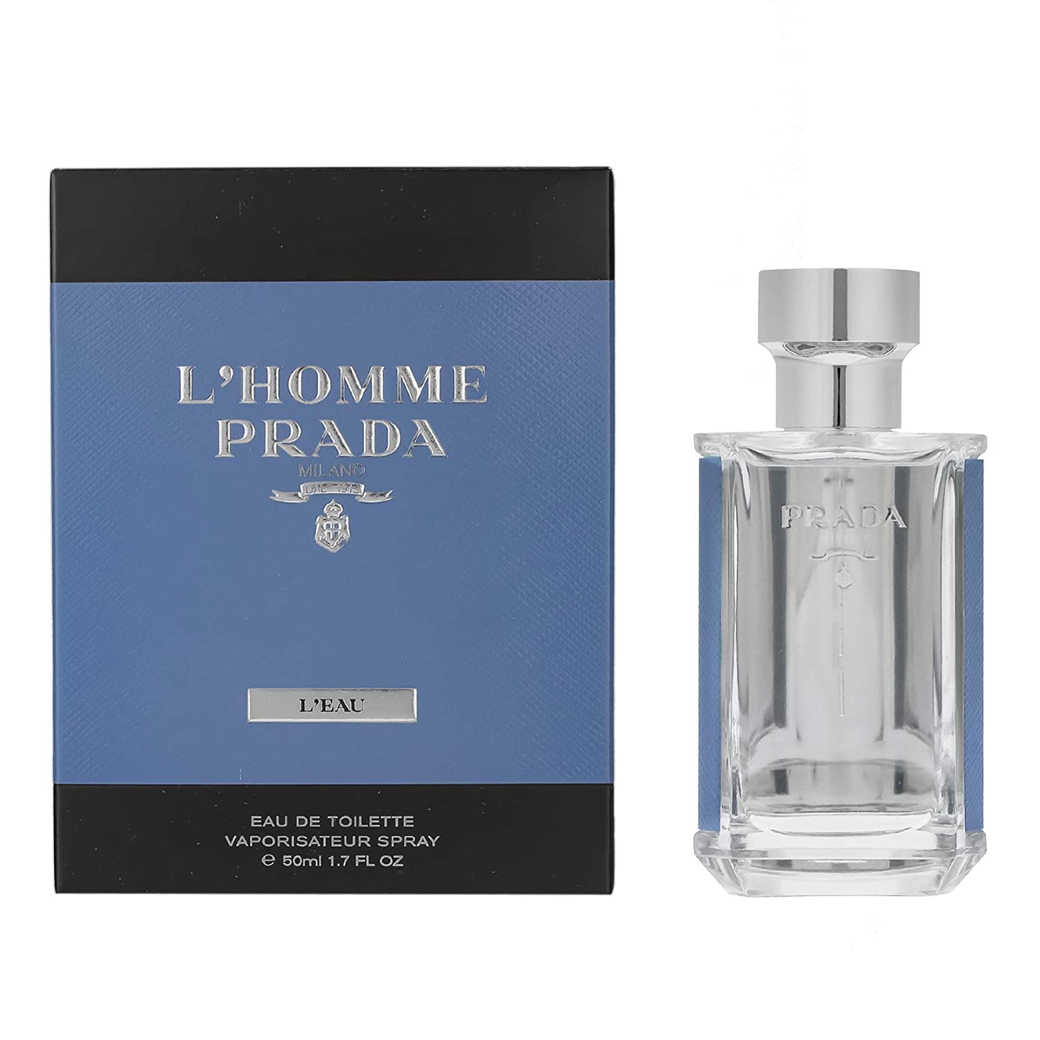 PRADA L'HOMME L'EAU 1.7 EDT SP - dejavuperfumes, perfumes, fragrances