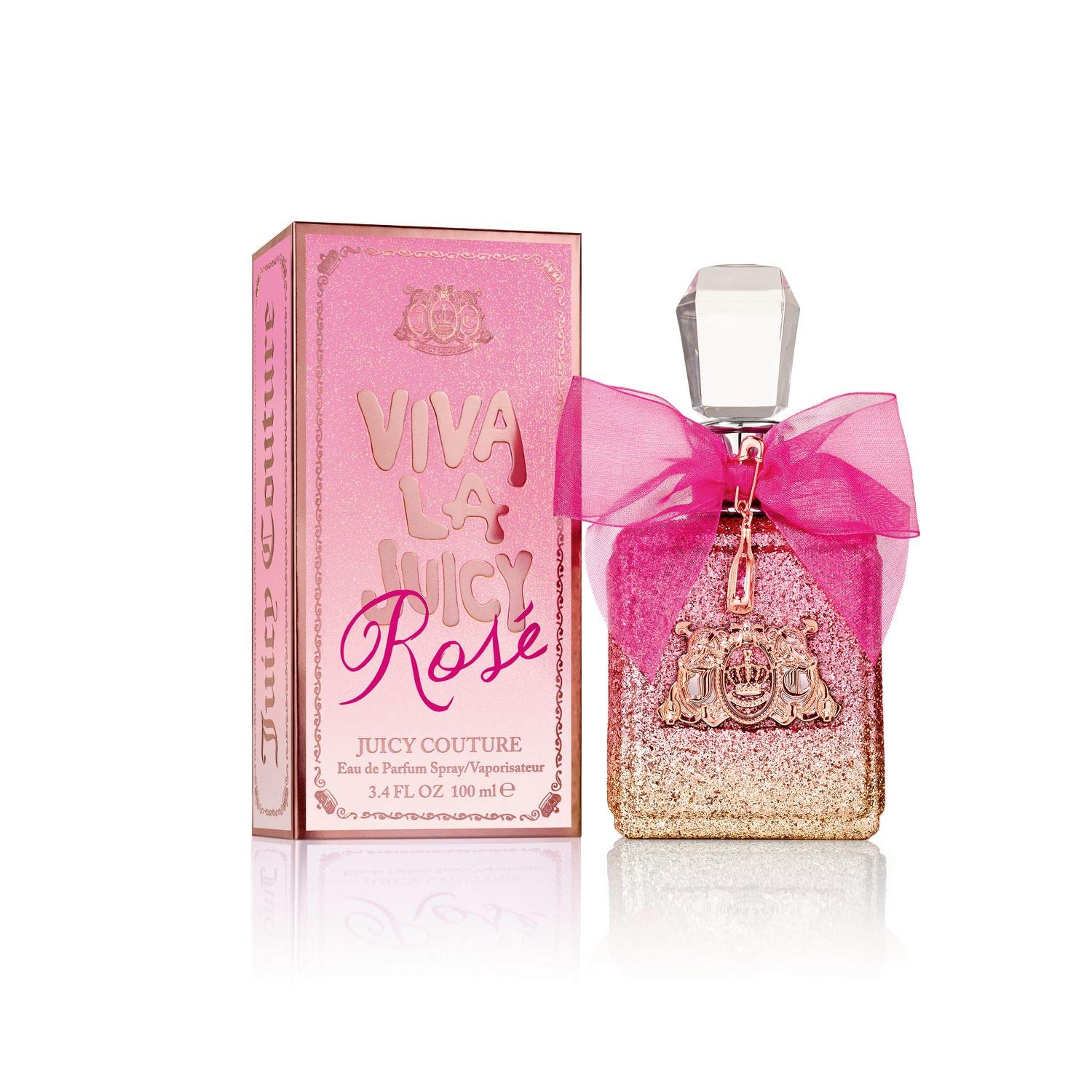 VIVA LA JUICY ROSE 3.4 EDP SP - dejavuperfumes, perfumes, fragrances