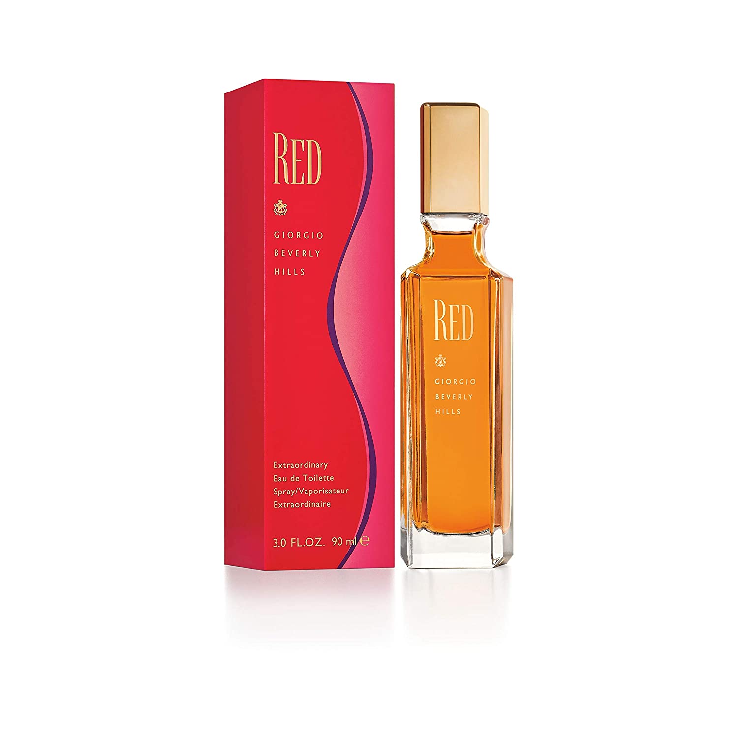 GIORGIO RED 3 OZ EDT SP FOR WOMEN - dejavuperfumes, perfumes, fragrances