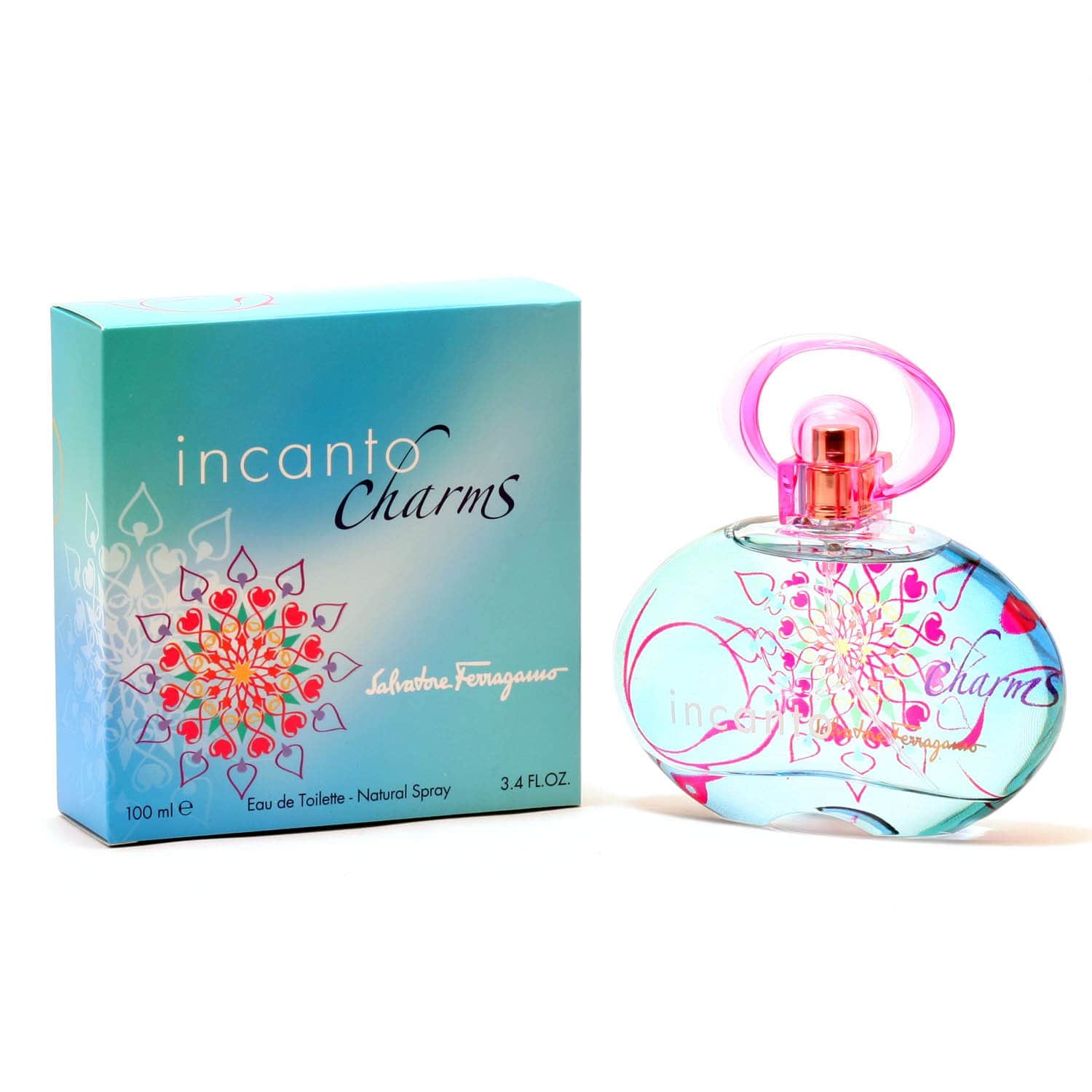 SALVATORE FERRAGAMO INCANTO CHARMS 3.4 EDT SP - dejavuperfumes, perfumes, fragrances