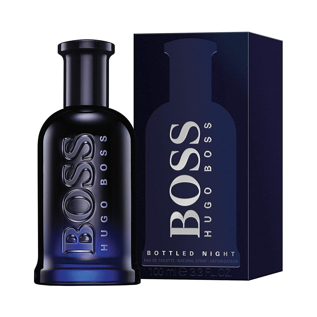 HUGO BOSS BOTTLED NIGHT 3.4 EDT SP FOR MEN - dejavuperfumes, perfumes, fragrances