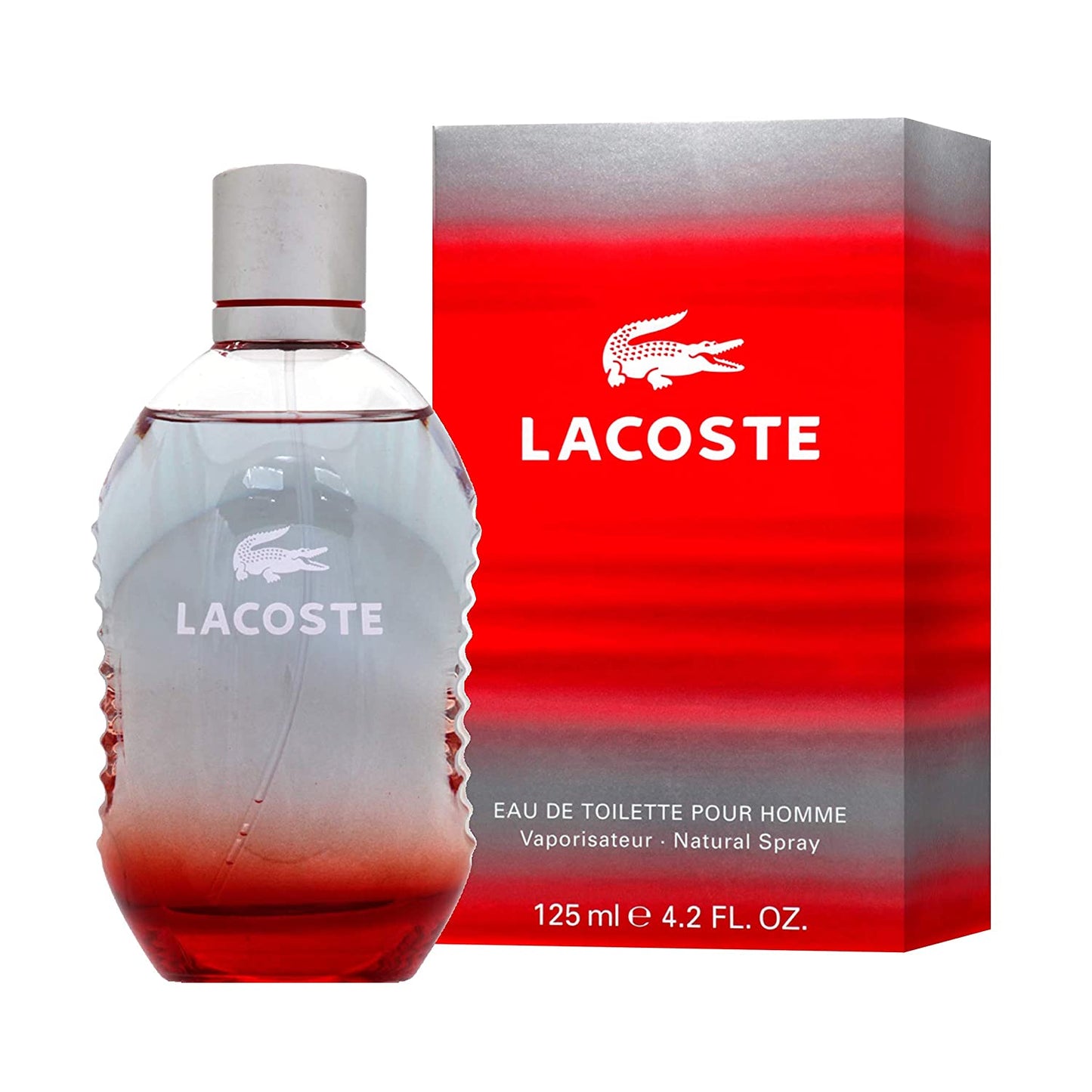 LACOSTE RED 4.2 EDT for MEN - dejavuperfumes, perfumes, fragrances