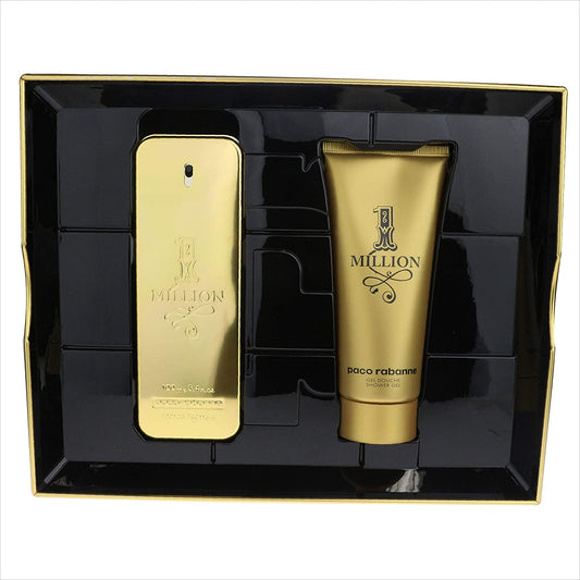 PACO ONE MILLION 2 PCS SET FOR MEN 3.4 SP (METAL BOX) - dejavuperfumes, perfumes, fragrances