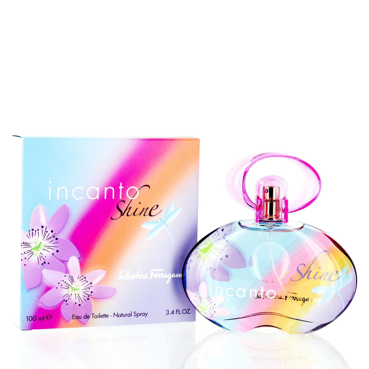 SALVATORE FERRAGAMO INCANTO SHINE 3.4 EDT SP - dejavuperfumes, perfumes, fragrances